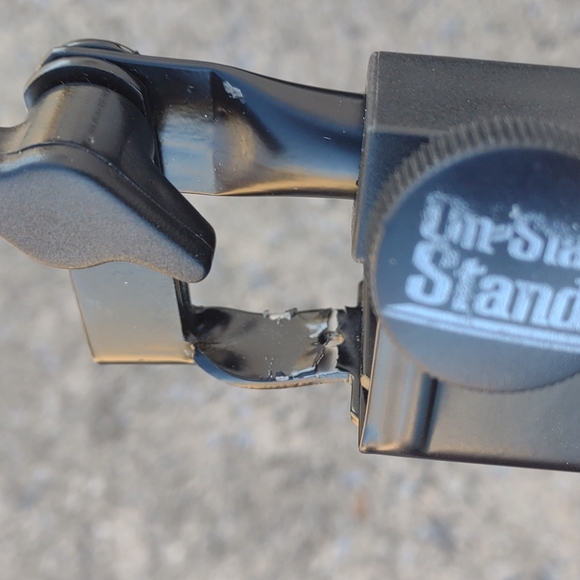 Sheet music stand foldable portable travel with tote bag metal tripod On Stage - Picture 12 of 12